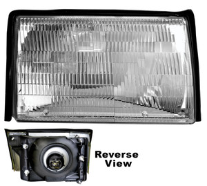 1987-1993 Mustang Headlamp Assembly RH 1987-1993 Mustang Headlamp Assembly RH