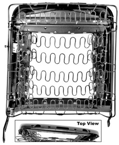 1969 Mustang Seat Back Frame/Spring RH