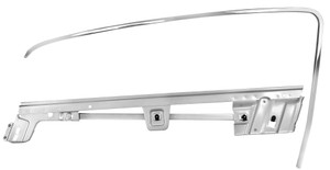 1967-1968 Mustang Door Window Frame Kit LH Fastback 1967-1968 Mustang Door Window Frame Kit LH Fastback