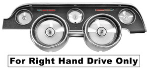 1967-1968 Mustang Instrument Bezel Standard 1967-1968 Mustang Instrument Bezel Standard