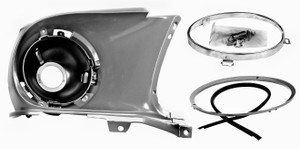 1967-1968 Mustang Headlamp Assembly RH 1967-1968 Mustang Headlamp Assembly RH