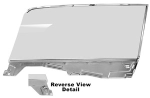 1965-1966 Mustang Door Window Glass Assembly RH / Coupe 1965-1966 Mustang Door Window Glass Assembly RH / Coupe