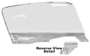 1965-1966 Mustang Door Glass Kit LH Fastback 1965-1966 Mustang Door Glass Kit LH Fastback