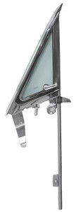 1968 Mustang Vent Window Assembly RH Clear Glass 1968 Mustang Vent Window Assembly RH Clear Glass