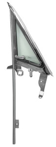 1968 Mustang Vent Window Assembly LH Clear Glass 1968 Mustang Vent Window Assembly LH Clear Glass