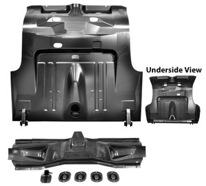 1971-1973 Mustang Trunk Floor Complete Fastback 1971-1973 Mustang Trunk Floor Complete Fastback