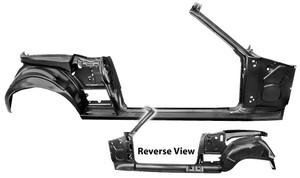 1967-1968 Mustang Quarter/Door Frame RH Convertible 1967-1968 Mustang Quarter/Door Frame RH Convertible