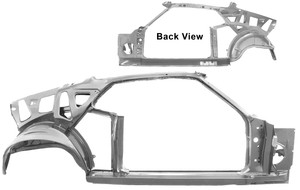 1969 Mustang Quarter/Door Frame Assembly RH Fastback 1969 Mustang Quarter/Door Frame Assembly RH Fastback