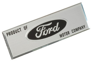 1965-1966 Scuff Plate Emblem 1965-1966 Scuff Plate Emblem