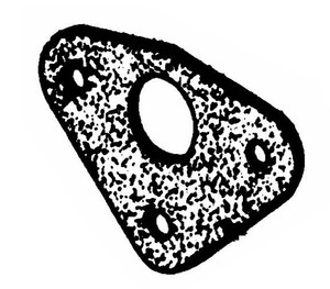 1965-1968 Wiper Pivot to Cowl Seals 1965-1968 Wiper Pivot to Cowl Seals