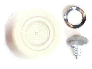 1968-1972 Interior Window Crank KnobWhite 1968-1972 Interior Window Crank KnobWhite
