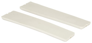 1969 Deluxe Door Panel Pull Cup InsertsWhite