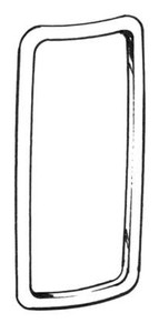 1969 Tail Light Lens Trim Ring