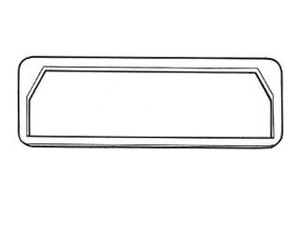 1971-1973 Front Marker Light to Body Seals 1971-1973 Front Marker Light to Body Seals