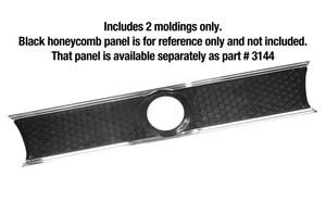 1971-1973 Honeycomb Tail Light Panel Mouldings 1971-1973 Honeycomb Tail Light Panel Mouldings