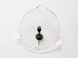 1969-1970 Clock Lens & Pointer Assembly