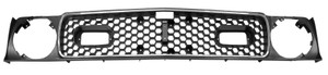 1971-1972 Mach I Grille w/Molding - DCMR