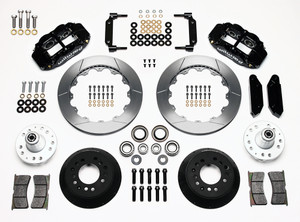 1968-1969 Mustang Forged Narrow Superlite Front Disc Brake Kit 6 Piston 13" Rotor 1968-1969 Mustang Forged Narrow Superlite Front Disc Brake Kit 6 Piston 13" Rotor