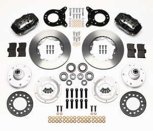 1965-1969 Mustang Forged Dynalite Front Disc Brake Kit4 Piston 11"Rotor 65-66 V8/67-69 All 1965-1969 Mustang Forged Dynalite Front Disc Brake Kit4 Piston 11"Rotor 65-66 V8/67-69 All