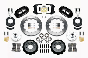 1965-1969 Mustang Forged Narrow Superlite Front Disc Brake Kit -6 Piston 12.88" Rotor 65-66 V8/67-69 All 1965-1969 Mustang Forged Narrow Superlite Front Disc Brake Kit -6 Piston 12.88" Rotor 65-66 V8/67-69 All