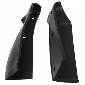 1967-1968 Mercury Cougar Front Fender to Bumper Splash Shields - DCMR