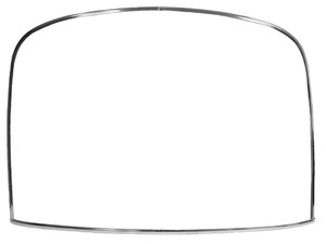 1965-1966 Mustang Fastback Rear Window Molding Set - DII