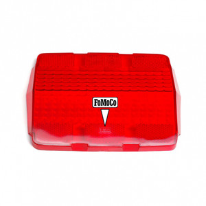 1964-1966 Mustang Tail Light Lens w/FoMoCo Logo - DCMR