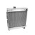1964-1966 Mustang Aluminum 2-Core Radiator, Manual