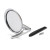 1964-1966 Side View Mirror, RH, Convex, Satin