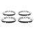 1966 - Wheel Trim Ring 14 Inch Diameter 4 Piece Set - ACP
