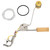 1965-1968 - Fuel Sending Unit 3/8" w/ Return Stainless Steel  -  ACP