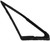 1967-1968 Mustang Vent Window Weatherstrip LH