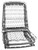 1965-1967 Mustang/Cougar Seat Back & Bottom Frame LH