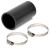 1964-1970 Mustang Fuel Tank Filler Hose with Clamps - ACP