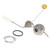 Fuel Sending Unit Without Low Fuel Sensor 5/16" Stainless Steel - ACP