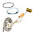 Fuel Sending Unit For Non-EFI With 19 Gallon Mid Frame Mounted Tank 3/8" Stainless Steel - ACP