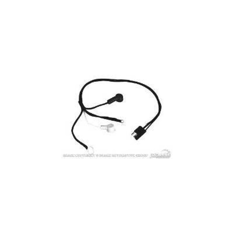 1967-1968 Alternator Harness, Small Block, no Tachometer