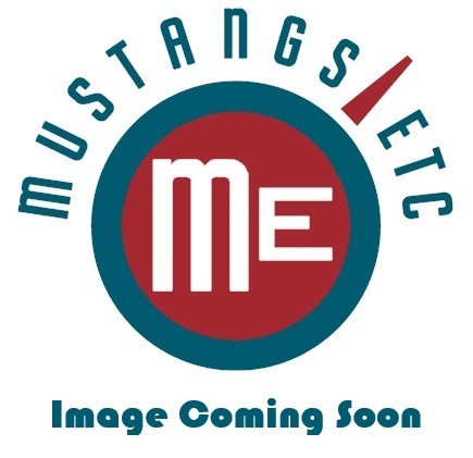 1971-1973 Mustang Quarter Panel Windlace, Black