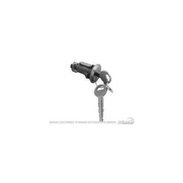 1967-1973 Trunk Lock Cylinder with Keys