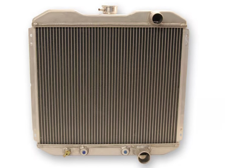 2 Row Down Flow Aluminum Radiator