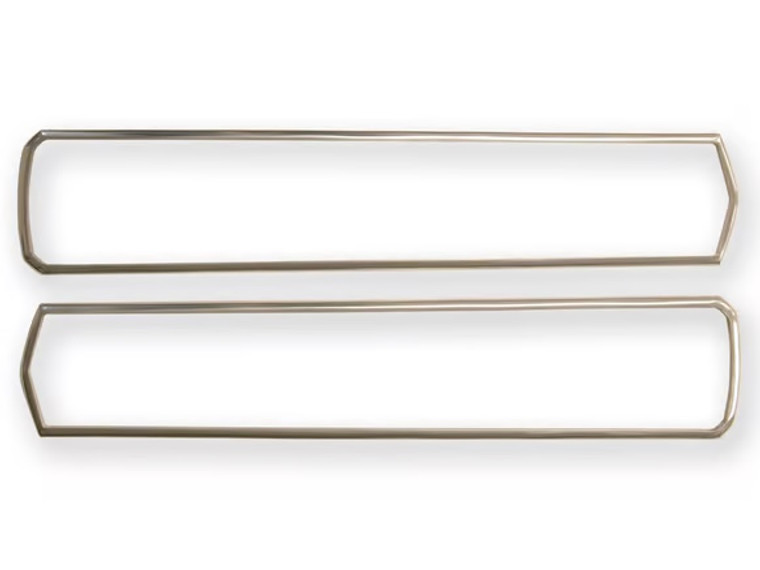 Polished Tail Light Bezels, Shelby, Pair