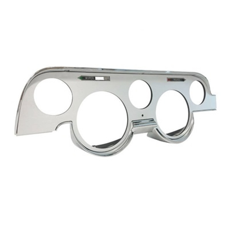 Custom Instrument Bezel, Brushed Aluminum