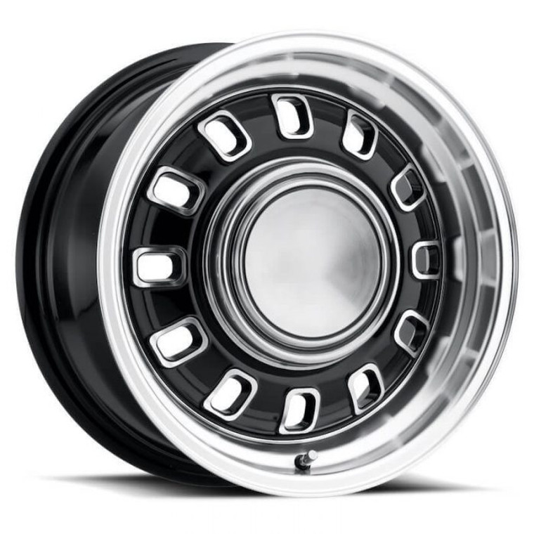 Legendary Wheels 12 Slot15x74x4.54.25 BSBlack