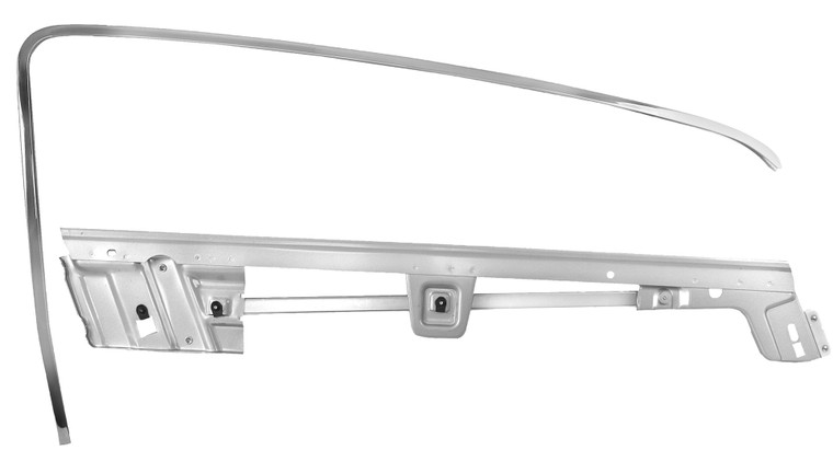 1967-1968 Mustang Door Window Frame Kit RH Fastback
