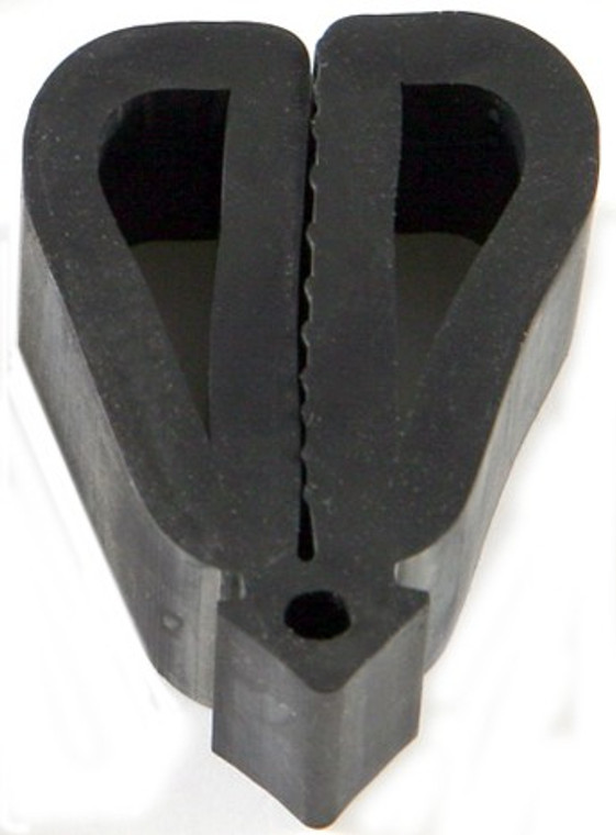 1967-1968 Rear Hood Bumper on Fender