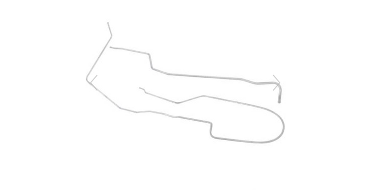 1969-1970 Mustang V8 Gas Tank to Fuel Pump Line 3/8" - CT