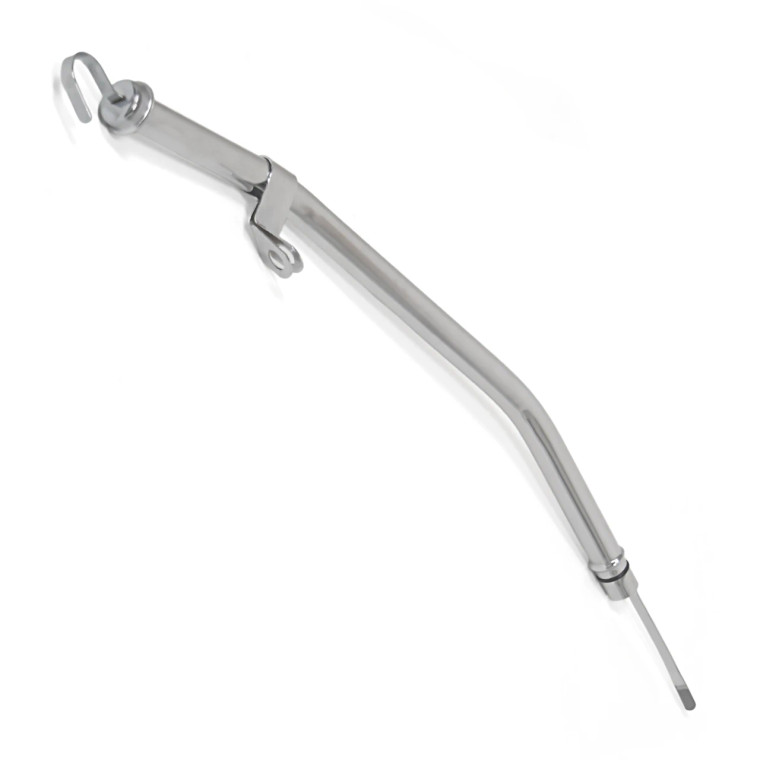 1967-1969 Mustang C6 Transmission Dipstick Chrome Tube and Bracket - ACP