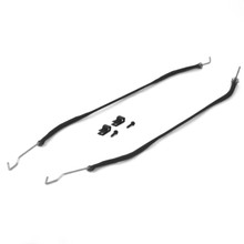 はっちゃき 1964-1966 - Door Latch To Inside Handle Relay Rod PAIR - ACP