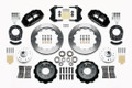 1965-1969 Mustang Forged Narrow Superlite Front Disc Brake Kit -6 Piston 12.88" Rotor 65-66 V8/67-69 All