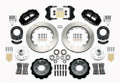 1965-1969 Mustang Forged Narrow Superlite Front Disc Brake Kit6 Piston 14" Rotor 65-66 V8/67-69 All